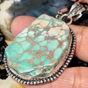 Sea Sediment Jasper Pendant 2 1/4”